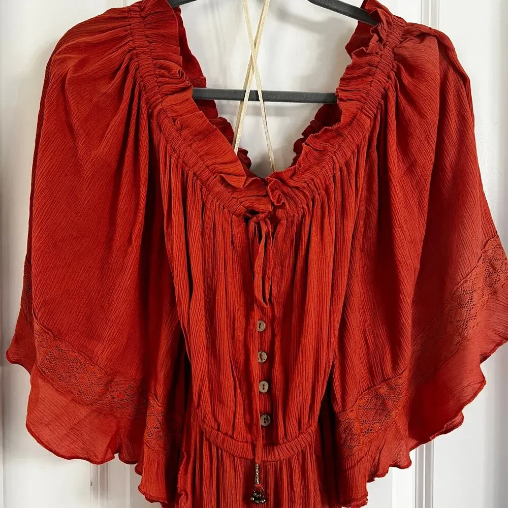 Free People Beach Bliss Maxi Dress | Red Mango
